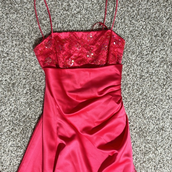 pink prom dress vintage - Picture 4 of 10